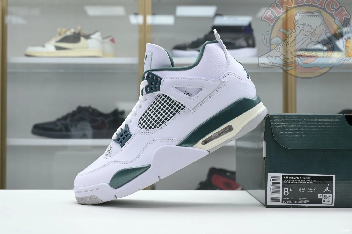 Air Oxidized 4 Jordan Green 0226